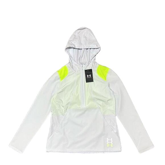 Under Armour Women's‎ UA Run Anywhere Anojacket Reflective Hooded Jacket Size XS - Picture 1 of 6